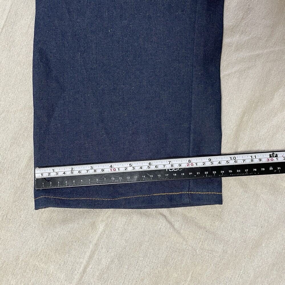 Vintage NWOT Big Ben Dark Denim Utility Jean Mens Sz 40x30 Blue Cotton Deadstock - Picture 13 of 14